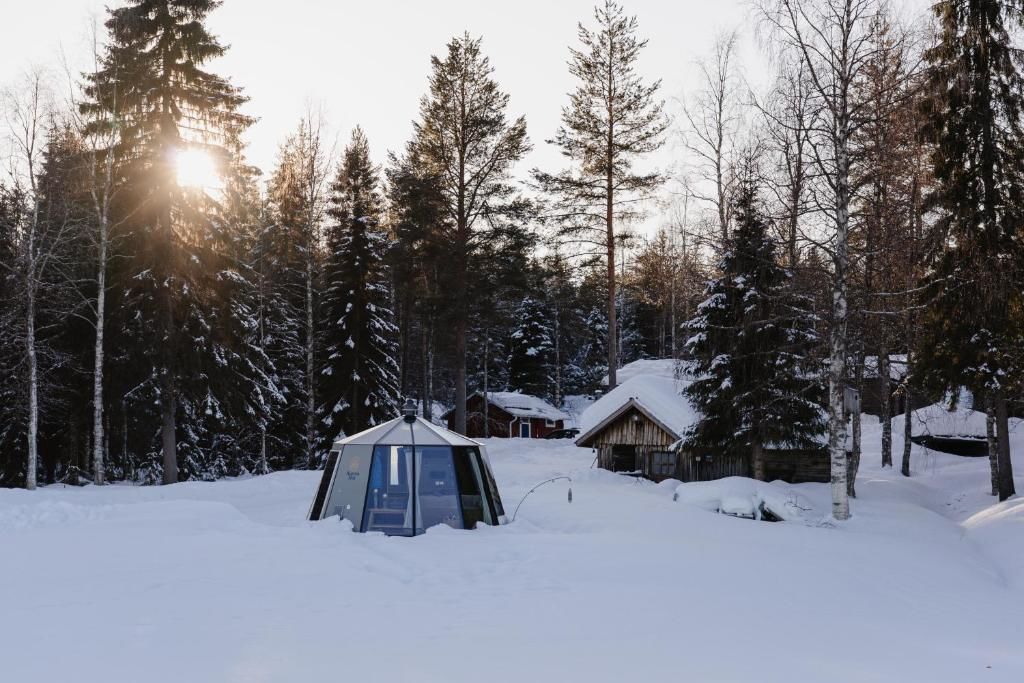 Дома для отпуска Ollero Eco Lodge (including a glass igloo) Рованиеми-87